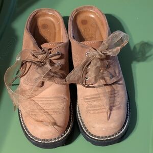 Ariat Tan Ankle Boots